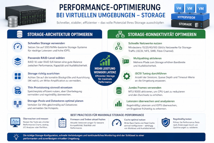 Performance-Optimierung-Virtualisierung Storage