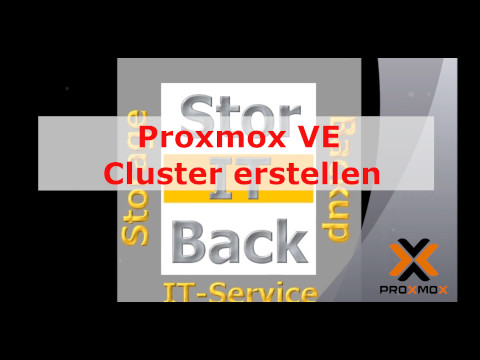 Proxmox VE - Cluster erstellen